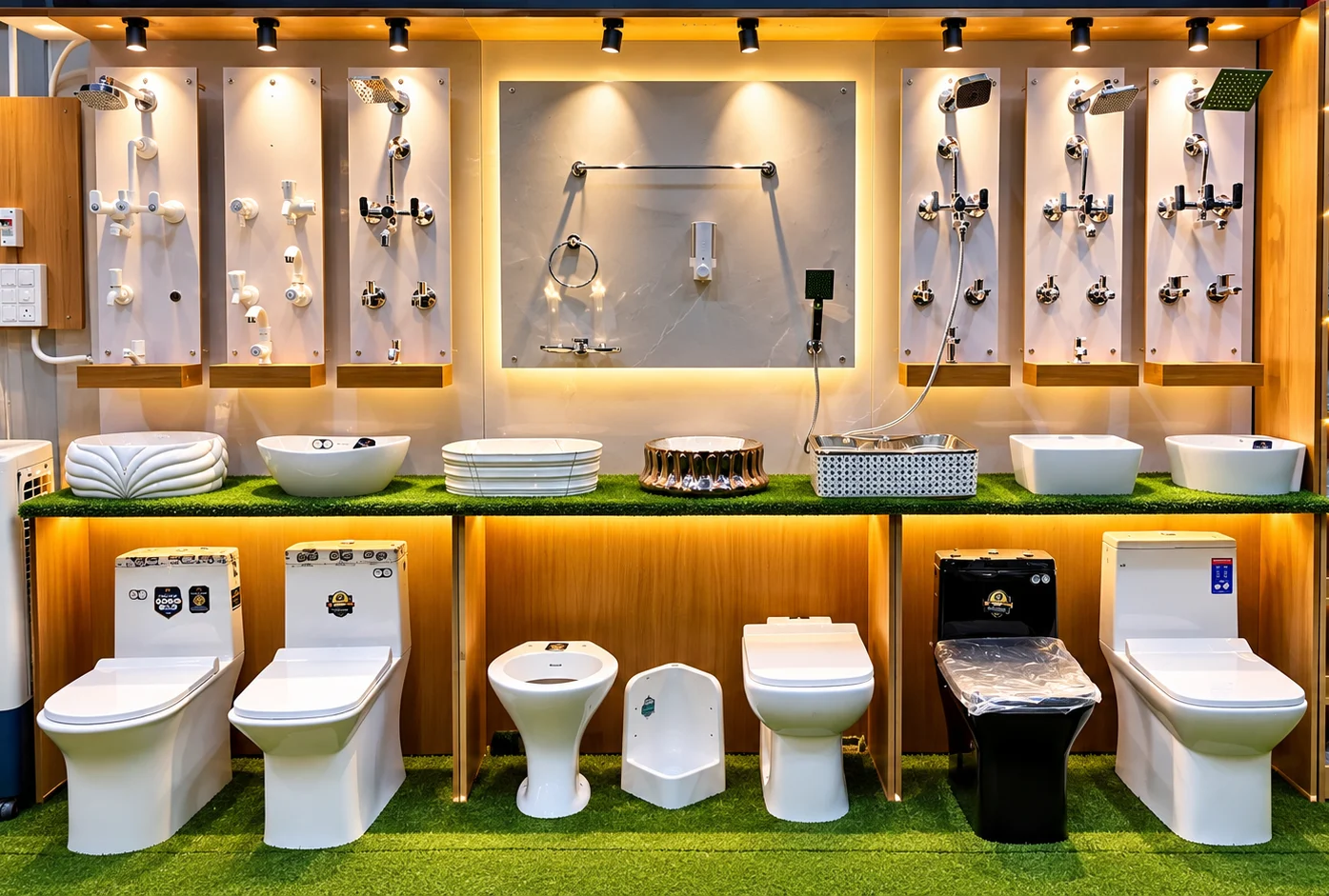 Premium Rajput Buildmart bathroom and sanitaryware showroom